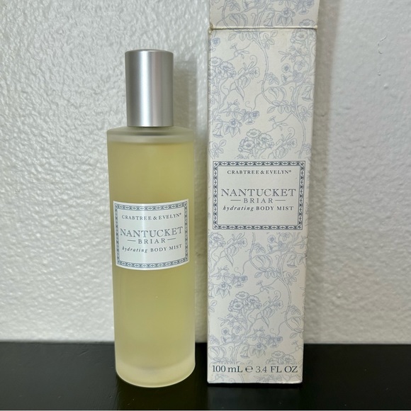 Crabtree Evelyn Nantucket Briar Hydrating Body Mist Spray New Discontinued Rare